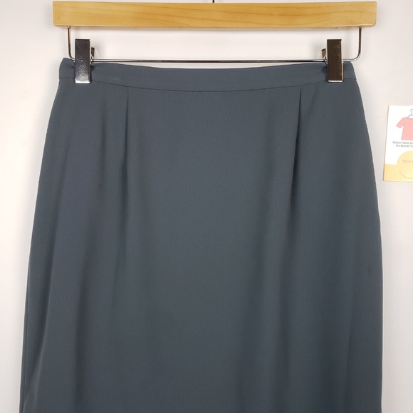 Casual Corner Skirts Casual Corner Vintage Pencil Skirt Sz 4 Gray